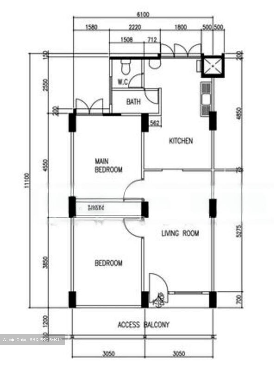 Blk 130 MARSILING RISE (Woodlands), HDB 3 Rooms #490122141
